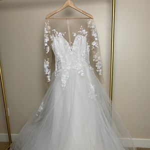 Ines Di Santo Wedding Dress - Size 14